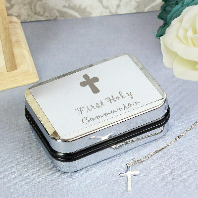 1st Holy Communion Cross Necklace